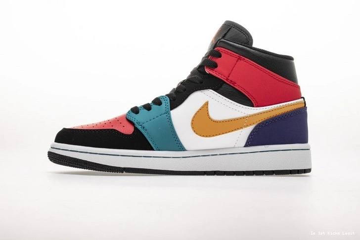 Multi-Color 1 Bred Jordan Mid 554724-125  1231